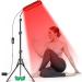 Red Light Therapy Lamp, Infrared Light Therapy with Stand - 660nm Redlight and 850nm Near Infrared Light Device for Body Pain Relief Skin Care Single Lamp