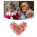 Buy HanyoSheng Mini Hair Ties 1000 Multi-Colored Elastic Rubber Hair Bands for Girls & Women | Perfect for Fine Hair & Ponytails - Buy Online on GoSupps.com