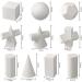 10PCS 2-Inch Mini Resin Geometry Mold Set for Learning & Art Crafts - Home Decor & Drawing Practice - Buy Online on GoSupps.com