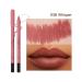 Long Lasting Waterproof Matte Lip Liner Pencil - High Pigmented, Non-Dry, Non-Fade - UP TO 12 HOURS - Professional Lip Makeup for Women (03# WHISPER) - Buy Online on GoSupps.com