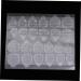  Mikinona Mikinona 20 Sheets of Glue Stickers for Double Sided Transparent Adhesive for False Glue Gel and Practical - Buy Online on GoSupps.com