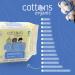 Cottons Organic Panty Liners - 24 Individually Wrapped, Chlorine Free & Unscented - Light Absorbency - Certified Organic Cotton Coversheet - 24 Count (Pack of 1) - Buy Online on GoSupps.com