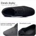 HIPPOSEUS Men's Ballroom Dance Shoes Latin Tango Rumba Low Heel - Black Suede Sole | Model M2 7.5 - Buy Online on GoSupps.com