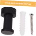 FELTECHELECTR 4 Pcs Bathroom Towel Hook Towel Hooks for Wall Bathroom Hooks Coat Hooks Hat Hanger Door Brass Black - Buy Online on GoSupps.com