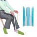 Fairman sock help simple dressing and undressing for older people pregnant women or people with restricted mobility to put on the socks without bending down (light blue)