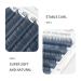 Buy Colored Lash Extensions - D Curl 0.07 Lavender Purple Coffee Cinnamon & Wine Red - Colorful Classic Individual Eyelash Extensions for Stunning Looks - Buy Online on GoSupps.com