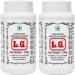 L.G. Compounded Asafoetida (Hing) Powder - 100g (Pack of 2) | Authentic Spice for Indian Cooking Enhances Flavor & Aids Digestion | No Artificial Flavors 100% Natural - Buy Online on GoSupps.com