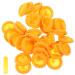 Veemoon 100pcs Nitrile Anti-Static Finger Cots Finger Protector Protective Finger Cots Finger Relief Covers Finger Sleeve Protectors Portable Finger Cover Supplies Protection Yellow 6.5X2.5cm