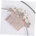 minkissy Bridal Hair Accessories Pretty Occasion Hair Accessories Hair Clips Women Wedding Rhinestone Hair Clip Rose Gold Hoop Hair Accessories Pearls European and American Bride Hair Dryer - Buy Online on GoSupps.com