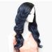 SHIYID Lace Front Wig - Synthetic Loose Wave Long Side Part Wigs for Black Women | Heat Resistant African American Hair - Buy Online on GoSupps.com