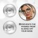 SPORTS WORLD VISION Rimless Glasses Frames with Nose Pads | Round 9mm | 50 Pieces | Premium Quality for Optimal Comfort - Buy Online on GoSupps.com