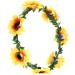 Frcolor Sunflower Headband Floral Flower Crown Hair Band Hair Wreath Headpiece (Garland) - Buy Online on GoSupps.com