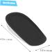 FOMIYES Height Increasing Insoles - Shock-Absorbing Heel Lift Pads for Extra Height | 3 Pairs Black 12x6.5CM - Buy Online on GoSupps.com