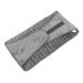 Tnfeeon Waist Heating Blanket Electric Blankets AC220V-240V Polyester with Controller for Home Gray