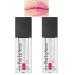 ZHJZGS Pink Lip Serum Color Changing Plumping Glossing Moisturizer Brightening Moisturizer for Dark Lips Glossy Non-Stick Anti-Wrinkle Reduces Fade Lines (2PCS)