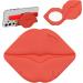 Lipstick Holder | Flexible Device with Mirror Adhesive Lip Gloss Holder Phone Card Holder | For Home Travel Family Daughter Mother Girlfriend Wife Red - Buy Online on GoSupps.com