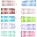 Dajidafu 1 Set French Tip Press on Nails Tips Matte Adhesive Tabs Full Cover Frosted Solid Colors Fingernails Art Decals Gifts Type 4 - Buy Online on GoSupps.com
