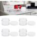 Yosoo 50g Round Clear Cream Jars 4Pcs - Reusable Containers for Cosmetics, Samples, Herbs - Buy Online on GoSupps.com