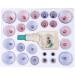 Jiahao Kangzhu Cupping Therapy Set - 24 Biomagnetic Suction Cups Traditional Chinese Massage & Acupuncture for Pain Relief - Buy Online on GoSupps.com