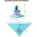 Ushang Pet Extral Large Dog Birthday Cake Hat & Birthday Bandana Scarfs Set Blue  Dog Happy Birthday Hat with Colorful Candles  Large Dog Birthday Party Supplies Decorations Birthday Hat & Bandana - Buy Online on GoSupps.com