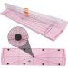 Rayson RC4000P-US Paper Cutter Trimmer  A4 Size (12 inch) Paper Cutter for Coupon  Craft Paper and Photos (Light Pink) - Buy Online on GoSupps.com