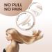 Biodegradable No Pull Hair Brush for Thick Curly/Straight Hair - Wet & Dry Detangling, Massaging Bristles - Pink - Buy Online on GoSupps.com