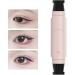 Foldable Eyeliner Stamp Black Long Lasting Makeup Essentials Sweatproof Eyeliner Stamp For Women Beginners Professionals Meeting Shopping Weddings Parties Business Travel Sports - Buy Online on GoSupps.com