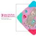 Nuby Plush Llama Teething Blankie | Cuddle & Chew Toy with Squeaker | Connector Clip | 0 M + | Multi - Buy Online on GoSupps.com