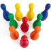 Champion Sports Multicolor Weighted Foam Bowling Pins Set - Ideal for Training & Kids Games - Buy Online on GoSupps.com