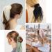 6-Piece Chiffon Floral Hair Scarf Bow Scrunchies Set for Women and Girls - Buy Online on GoSupps.com