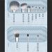 10 Professional Makeup Brush Set | Stipple Brushes | Complete Beauty Tool Kit for Flawless Application - Buy Online on GoSupps.com