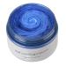 Temporary Modeling Fashion Colorful DIY Hair Pomade Dye Cream - Instant Matte Hairstyle for Men Women Kids Party Cosplay (Blue)