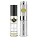 CA Perfume Duo Impression of Asian Green Tea For Women & Men Sprayer + Body Oil Roll-On Bottles 0.27 Fl Oz+0.33 Fl Oz