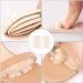Happyyami 6 Pairs High Heel Cushions Forefoot Pads & Comfort Shoe Inserts for Women | Anti-Wear Beige Cushioning for High Heels - Buy Online on GoSupps.com
