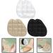 FOMIYES Forefoot Half Size Pad - 3 Pairs Metatarsal Shoe Inserts for Big Shoes - Cushioned Insole Pads for Comfort - Buy Online on GoSupps.com