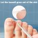 30 Pieces Ingrown Toenails Feet Ingrown Nail Set Ingrown Nail Lifter Ingrown Toenail Corrector Ingrown Toenail Toenails for Foot Thicknesses (Transparent) - Buy Online on GoSupps.com