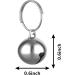 Outus 24 Sets Cat Bells for Collar Pendant- Pet Cat & Dog Bell Accessories, Silver - Buy Online on GoSupps.com