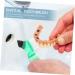Gleavi 6 STK Mini Prosthesis Toothbrush Set - Travel-Friendly False Teeth Brush for Adults | Personal Cleaning Solution - Buy Online on GoSupps.com