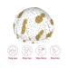 Gold Glitter Pineapple Printed Waterproof Shower Cap - One Size Fits All - For Women with All Hair Textures - Buy Online on GoSupps.com