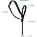 Adjustable Dog Halter with Padded Comfort & 120cm Nylon Rope for Training - Small to Large Dogs (Black) - Buy Online on GoSupps.com