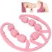 Verdant Touch Leg Muscle Roller - All-Round Massage Roller for Calf & Thigh - 7 Rollers - Pink - International Shipping - Buy Online on GoSupps.com