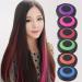 TEEROVA 6-colors Temporary Hair Dye Powder Cake Styling Hair Chalk Set Pastels Salon Kit - Buy Online on GoSupps.com