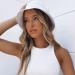 Sydbecs Reversible Cotton Bucket Hat - White | Summer Sun Beach Cap for Women Men - Buy Online on GoSupps.com