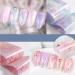 1 Box Unique Marble Series Starry sky Tools Nail Art Paper Nail Art Transfer Sticker Decoration Sticker Pink Blue Foils Paper(style9) - Buy Online on GoSupps.com