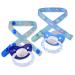 Rearz - Lil Squirts - Splash - Adult Pacifier with Lanyard and Clip (2 Pack)