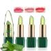 Aloe Vera Lipstick,Charming Shine Long Lasting Anti-cracking Temperature Color Changing Aloe Vera Lipstick Moisturizing Lip Makeup (3Pcs Aloe Vera Lipsticks)