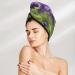 Buy Lavender Coral Velvet Dry Hair Cap | Unisex Wet Towel Wrap for Home & Travel Ideal for Bathing Pool & Beach - Buy Online on GoSupps.com