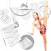 Grevosea 4pcs Gymnastics Dance Ribbons with 30cm Wand - White Rhythmic Gymnastics Equipment for Kids Talent Shows - 78.74inch Streamers - Buy Online on GoSupps.com