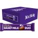 Cadbury Cadbury Dairy Milk Duo Chocolate Bars 54 g Pack of 36