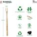 Bamboo Clean Nano Toothbrushes - Organic BPA-Free Biodegradable & Eco-Friendly (4 Pack) | 20 000 Soft Nanobristles for the Whole Family - Buy Online on GoSupps.com